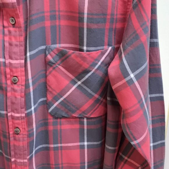 Ralph Lauren Plaid Denim & Supply Women's AL Boyfriend Vintage Top (XL ) - Picture 3 of 5